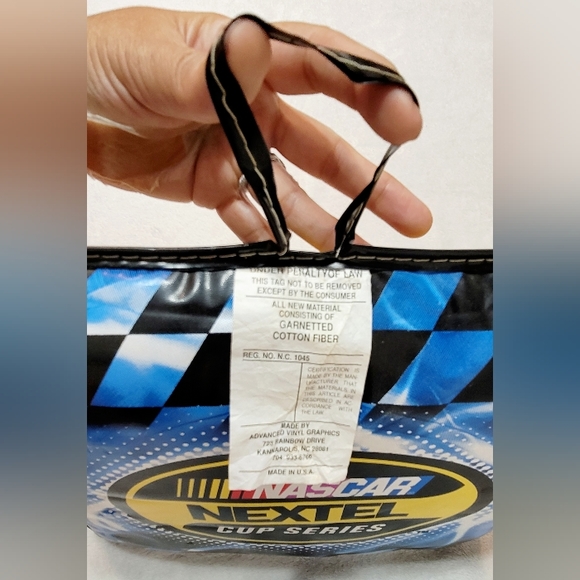 NASCAR Nextel Cup Series Seat Cushion with Handle Double Sided Mancave Gameroom - Picture 3 of 7